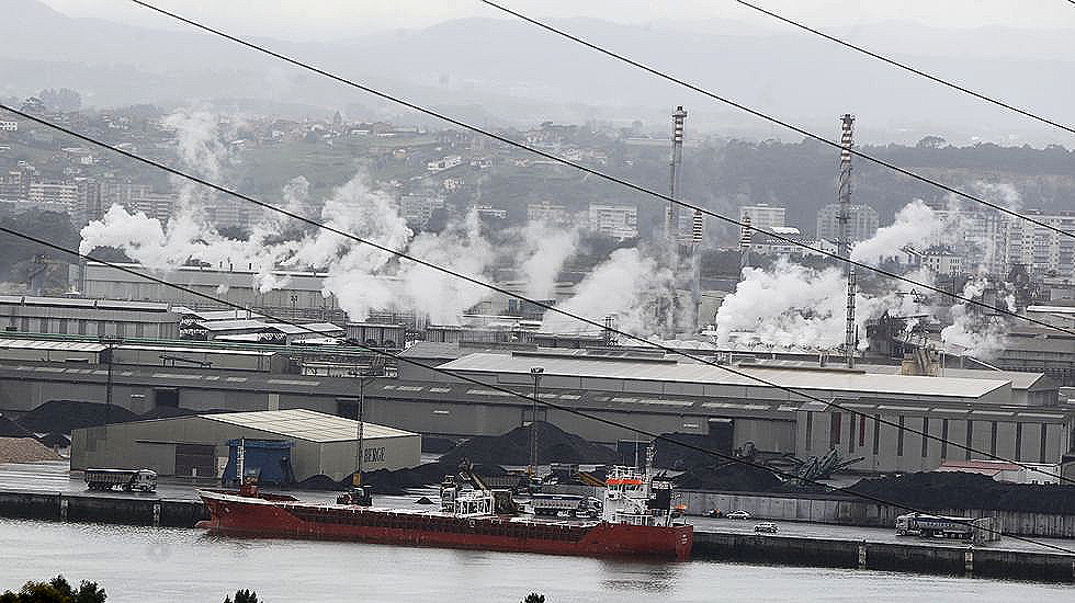 Ecologistas alertan de fuertes picos de contaminación en Avilés